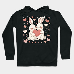 Sweet Bunny, Heart Hoodie